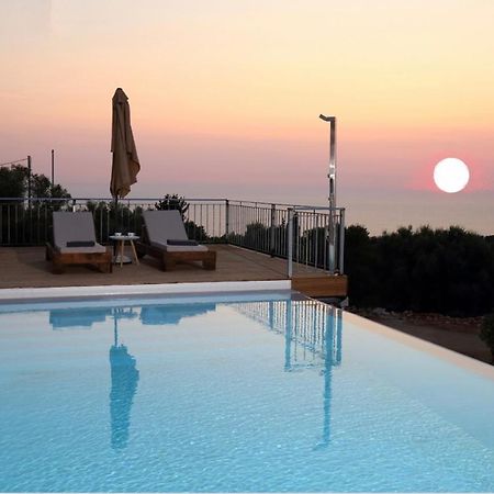 Tsakmakis Villas Luxury- Panoramic Sea View - Lefkada Tsoukaládhes Esterno foto