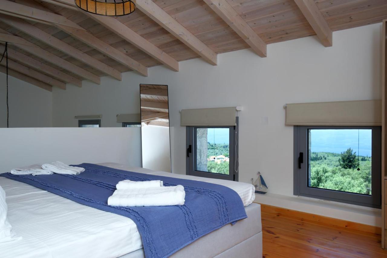 Tsakmakis Villas Luxury- Panoramic Sea View - Lefkada Tsoukaládhes Esterno foto