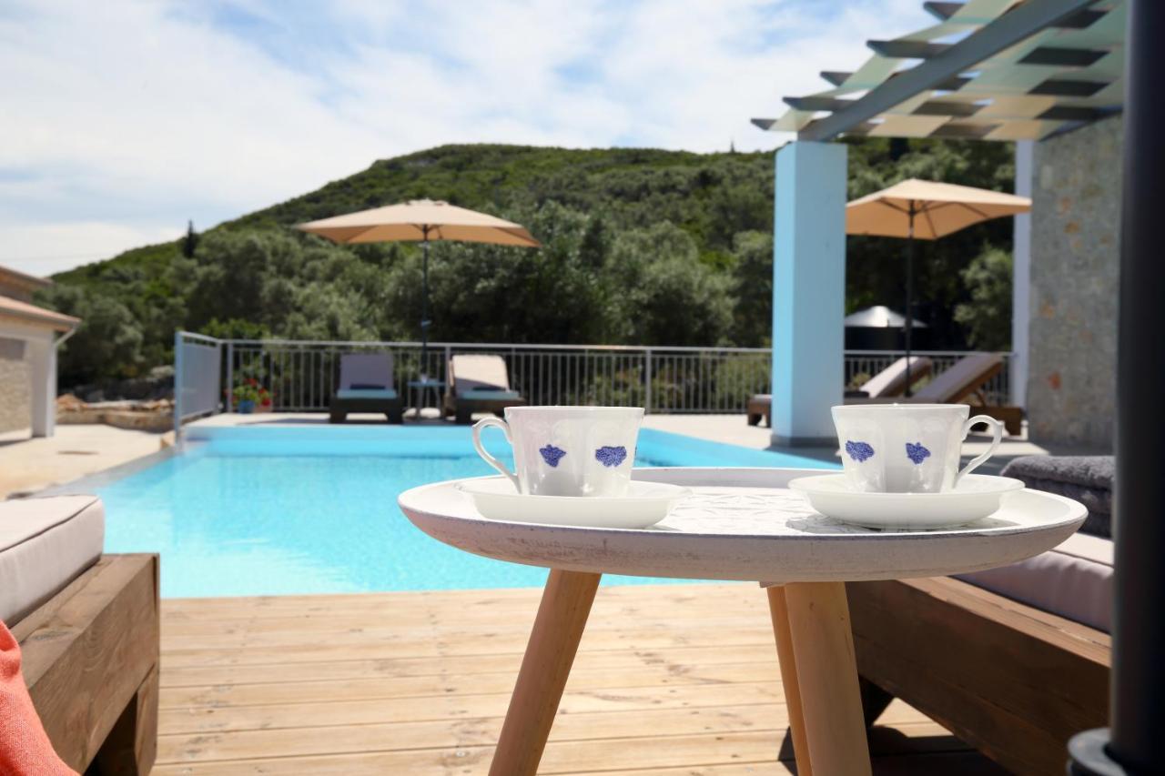 Tsakmakis Villas Luxury- Panoramic Sea View - Lefkada Tsoukaládhes Esterno foto