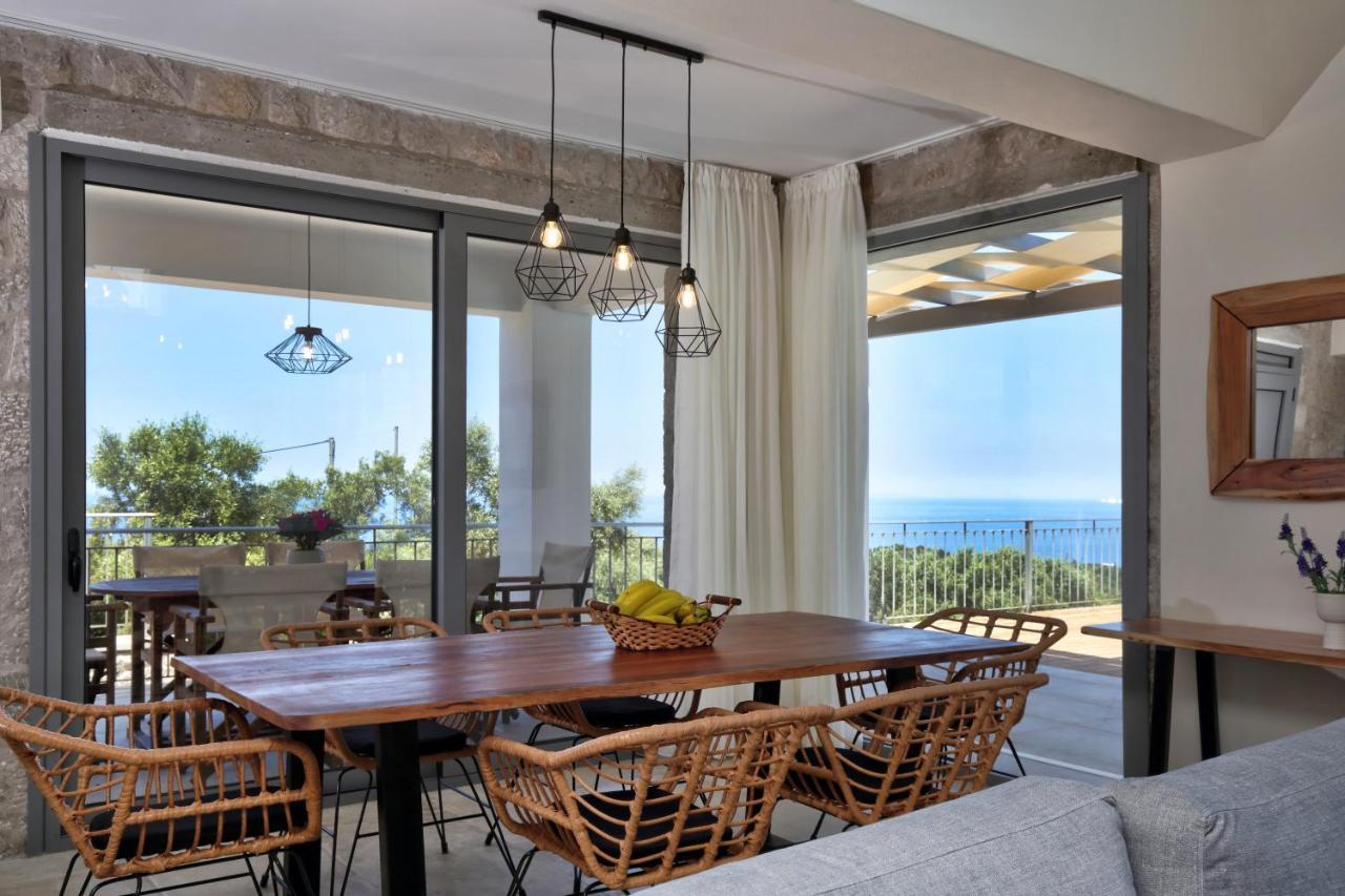 Tsakmakis Villas Luxury- Panoramic Sea View - Lefkada Tsoukaládhes Esterno foto