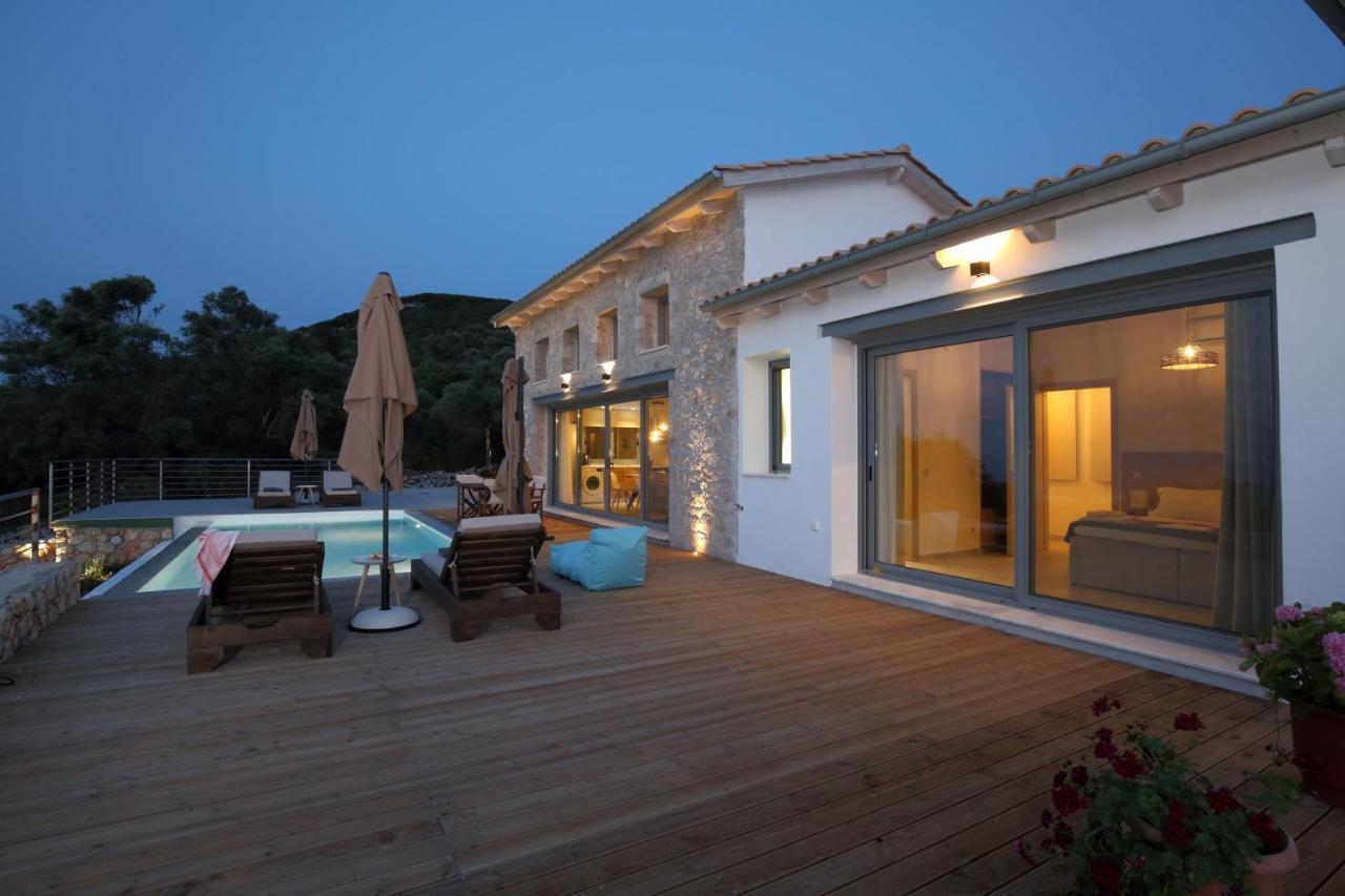 Tsakmakis Villas Luxury- Panoramic Sea View - Lefkada Tsoukaládhes Esterno foto
