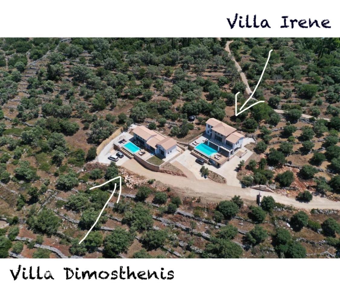 Tsakmakis Villas Luxury- Panoramic Sea View - Lefkada Tsoukaládhes Esterno foto
